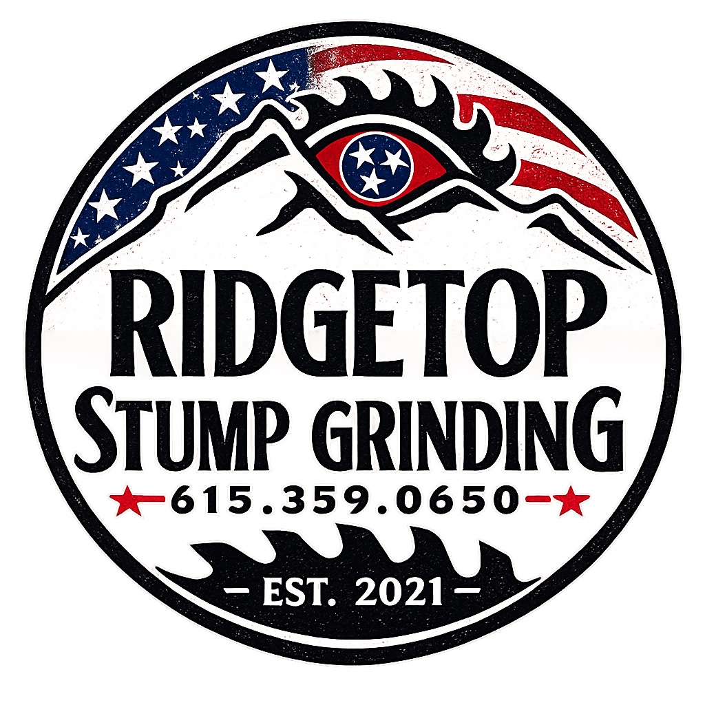 RidgeTop Stump Grinding logo